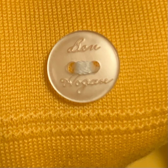 BEN HOGAN LOGO GOLF POLO PEBBLE LOGO BEACH PERFORMANCE YELLOW XXL DESIGNER NWOT - Picture 6 of 14
